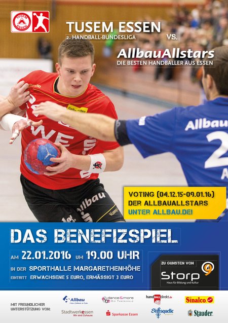 „TUSEM vs. AllbauAllstars“ am 22.01.2016 !