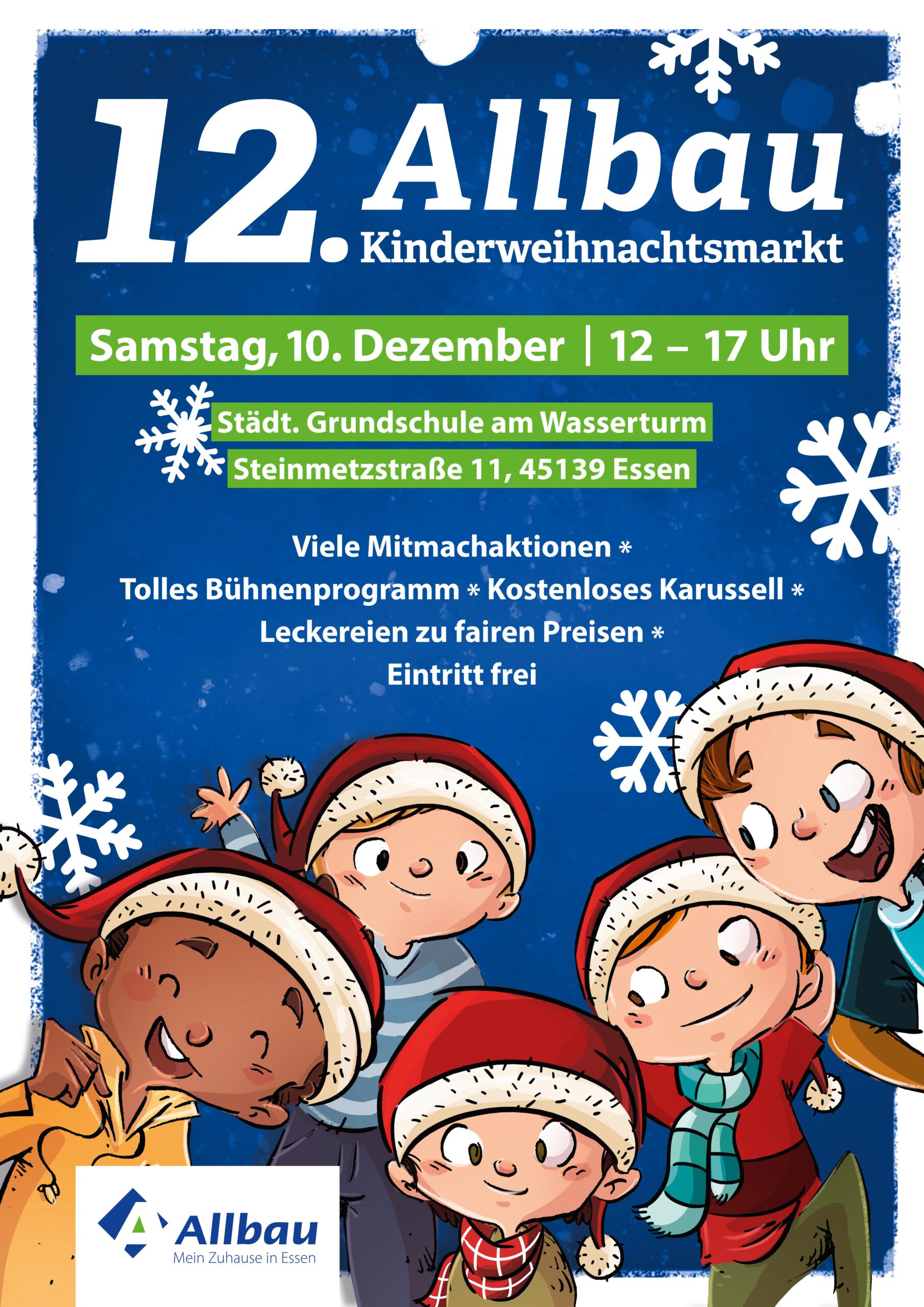 12. Allbau Kinderweihnachtsmarkt.